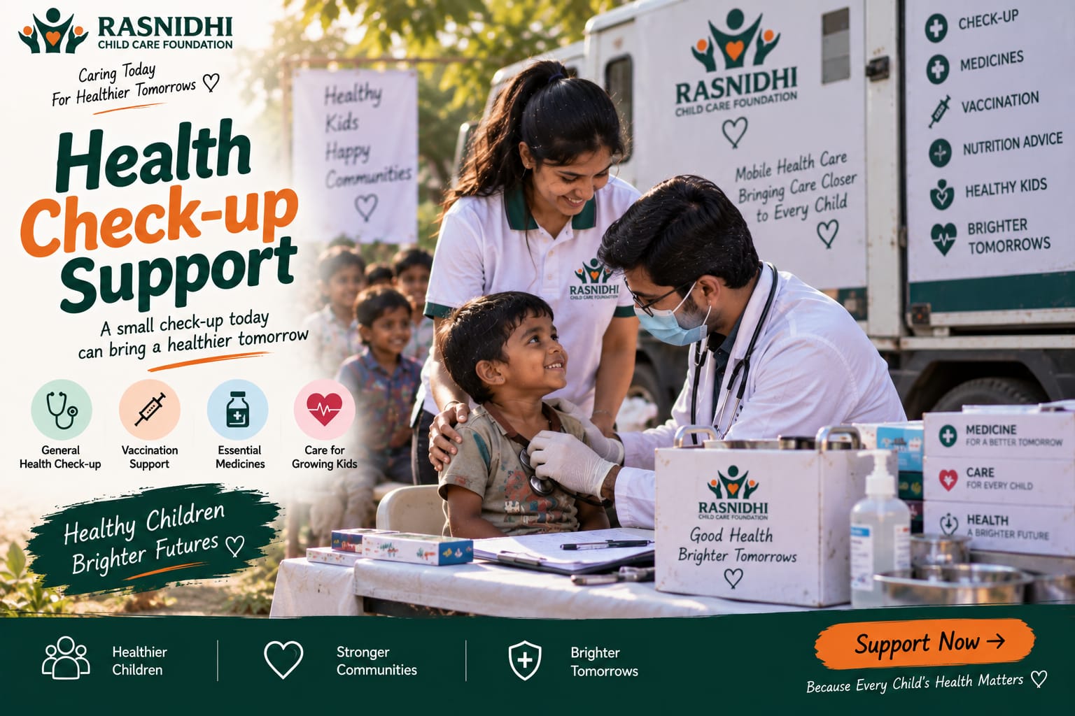 Health Check-up Support representative visual